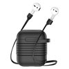 Baseus Protective Case / Magnetic Holder Strap for Apple AirPods (1st / 2nd Gen) - Black